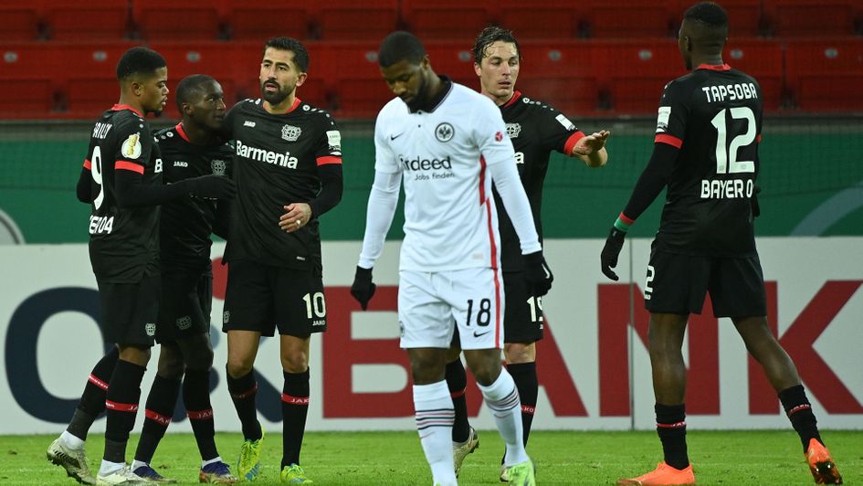 Bayer Leverkusen beat Eintracht Frankfurt in the DFB Pokal