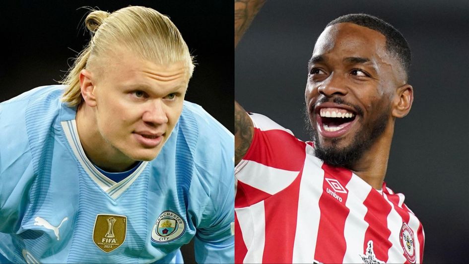 Erling Haaland and Ivan Toney