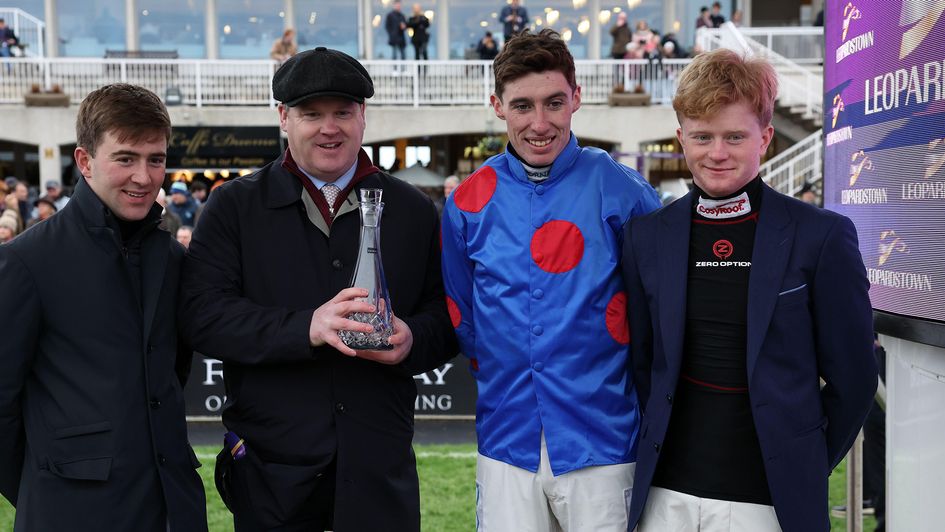 Gordon Elliott (second-left)