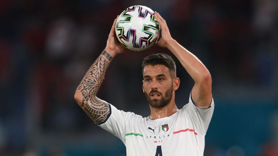 Leonardo Spinazzola in action against Turkey