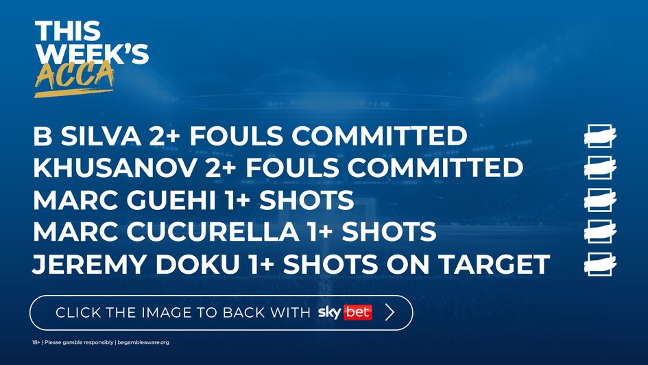 CLICK HERE to back our 33/1 bet builder!