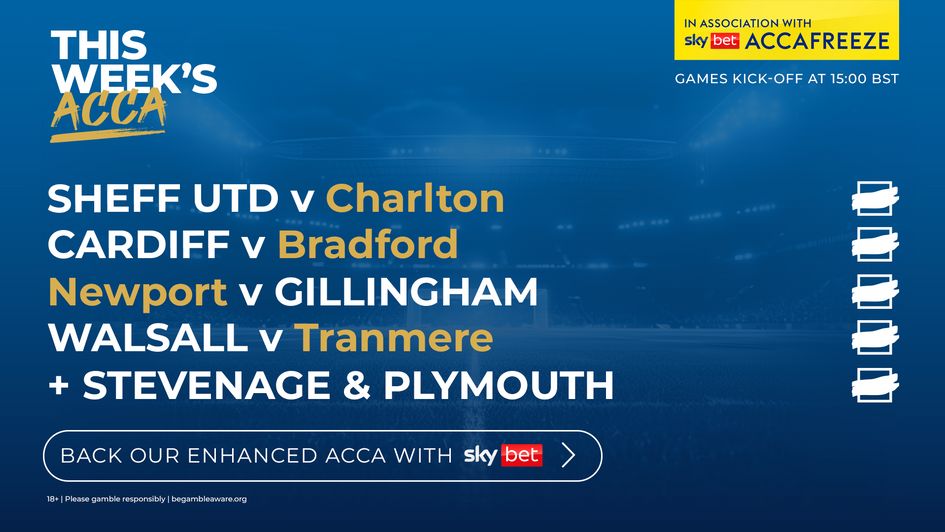 CLICK HERE for our 55/1 acca!