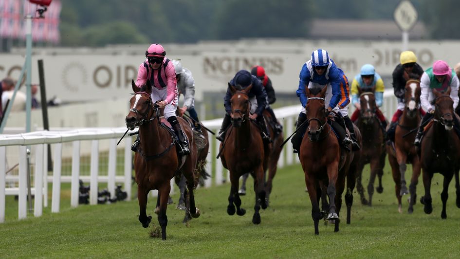 Loving Dream is home in front at Ascot