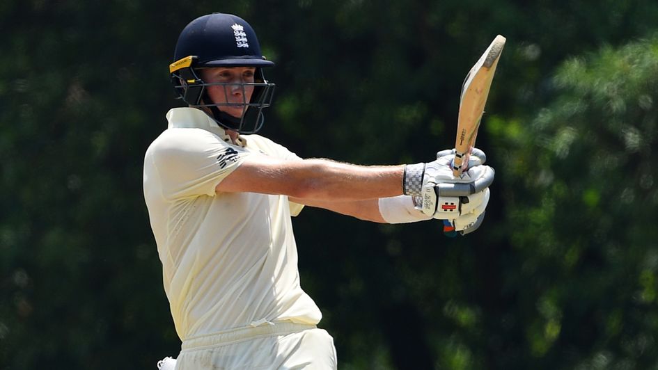 Zak Crawley: Dismissed for 91 on the final day of England's warm-up match against a Sri Lanka Cricket Board XI
