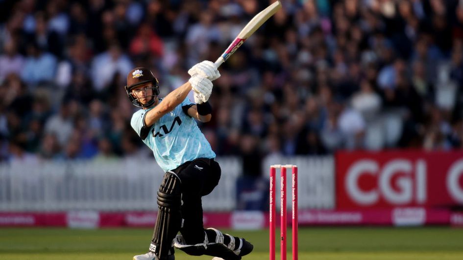 Tom Curran goes on the attack in the T20 Blast