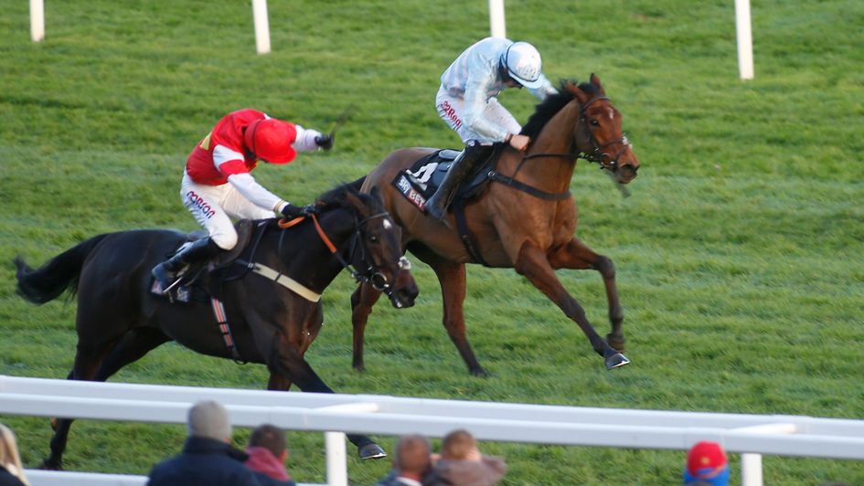 Summerville Boy (far side) - best backed horse of the day