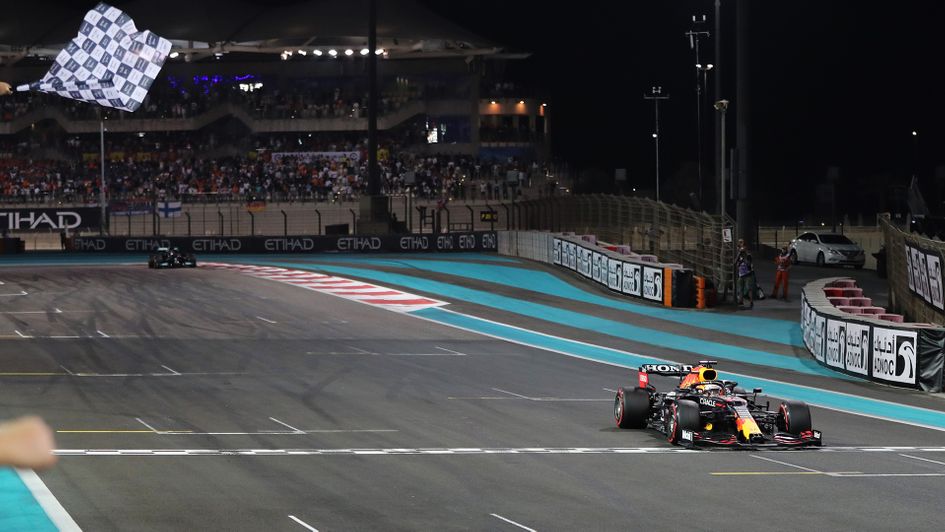 Max Verstappen won the Abu Dhabi Grand Prix and the  F1 Drivers' Championship