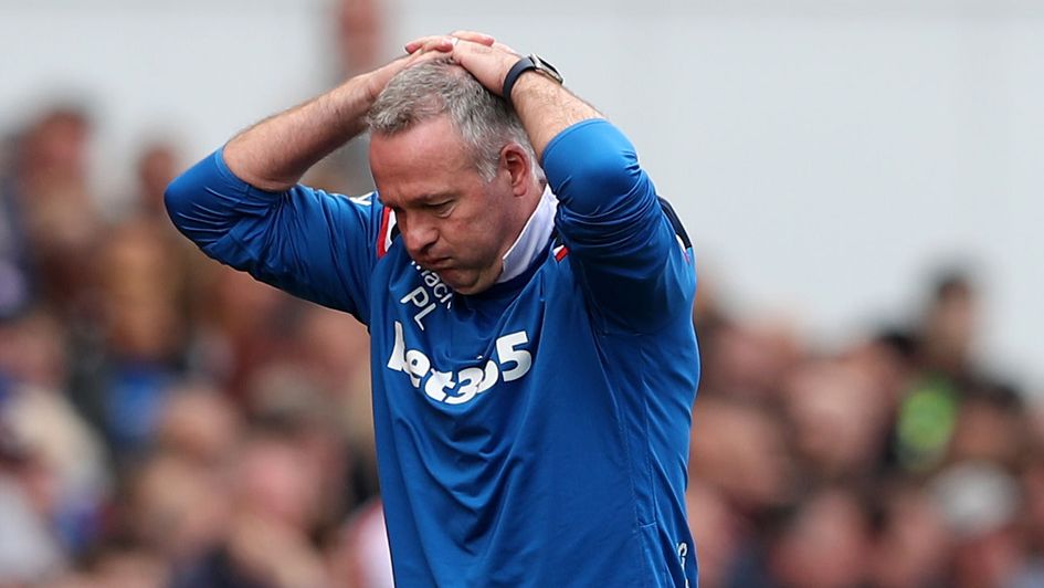 Stoke manager Paul Lambert