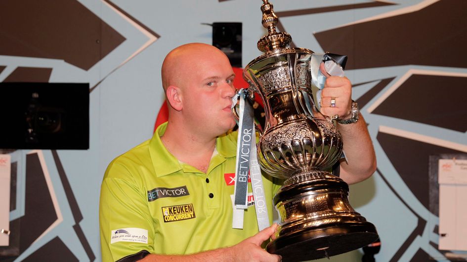 Michael van Gerwen: Hot favourite to reclaim the title (Picture: Lawrence Lustig/PDC)