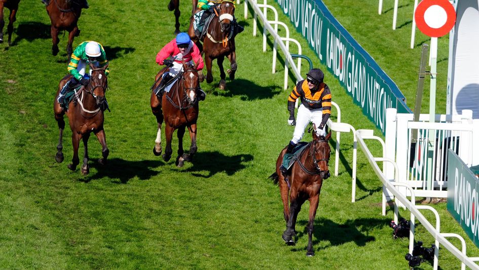 Patrick Mullins and Nick Rockett win the Randox Grand National