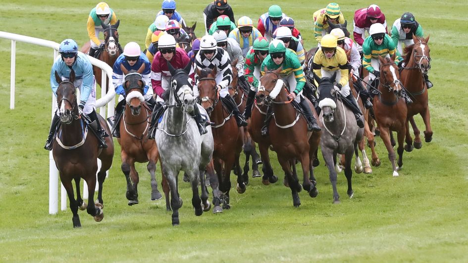 Action from Punchestown