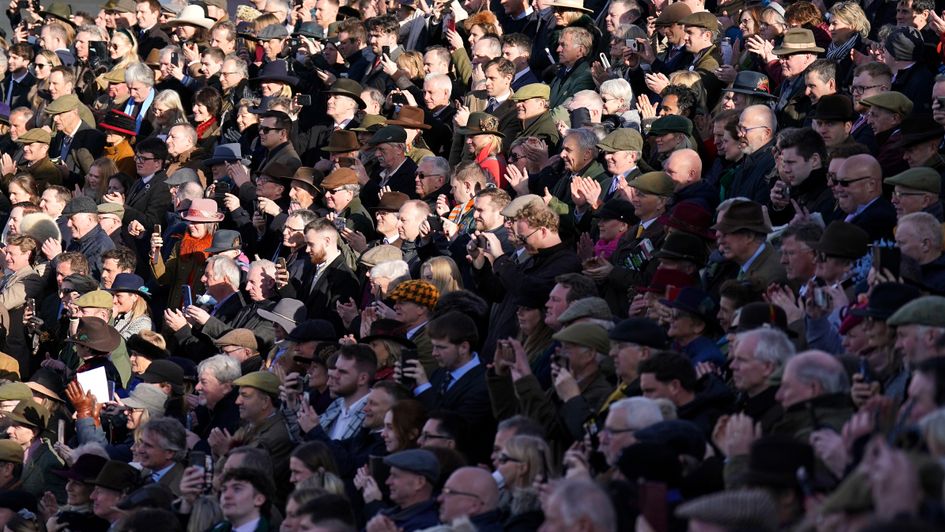 Racegoers welcome Constitution Hill back into the winners' enclosure