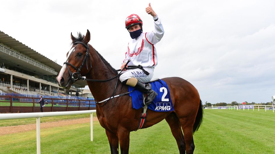 Shane Foley celebrates on Cadillac