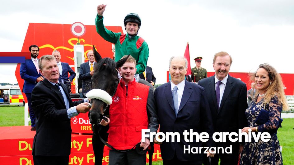 Connections celebrate with Pat Smullen and Harzand