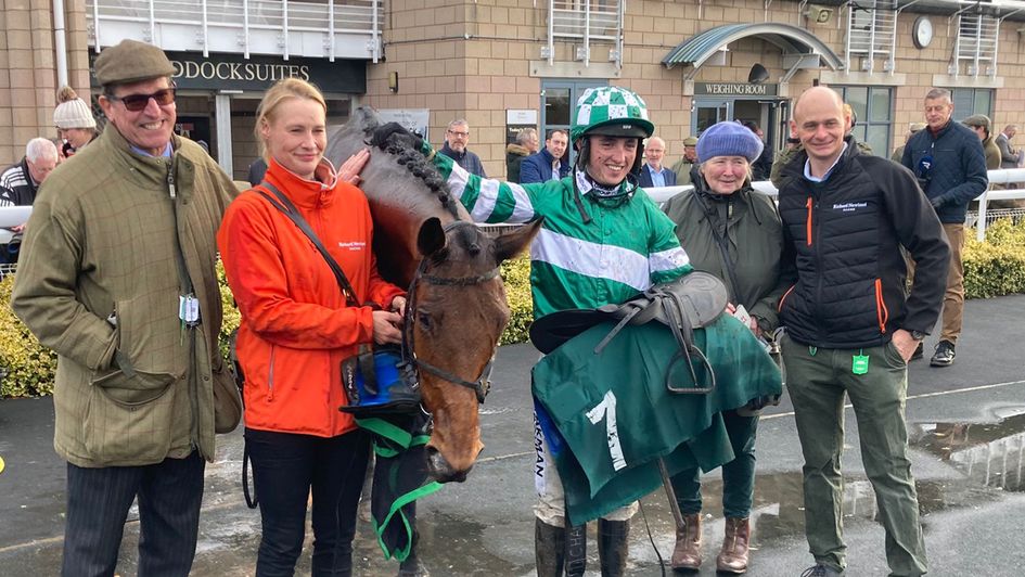 Enqarde pictured with winning connections