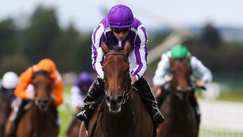 Sun Goddess is out on her own in the Moyglare Stud Stakes