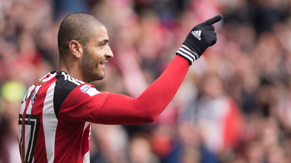 Leon Clarke celebrates