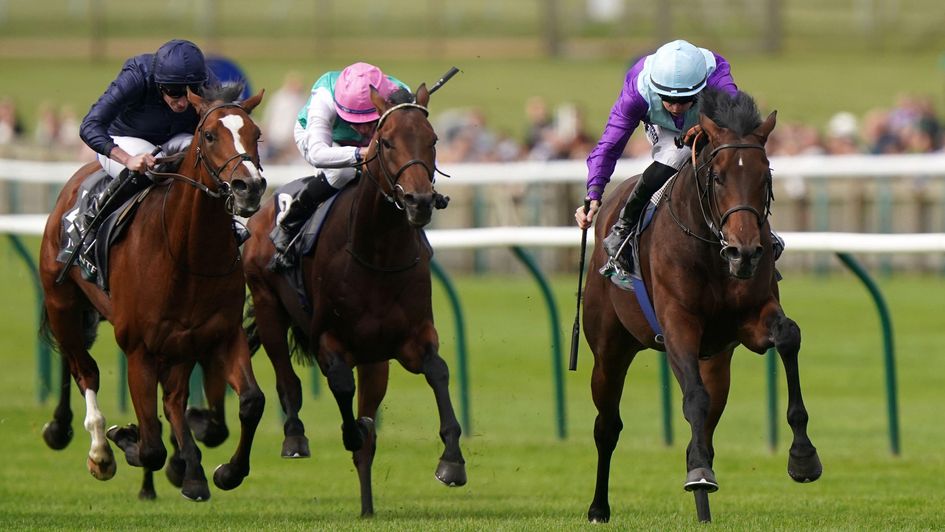 Ghostwriter (right) goes on to win the Royal Lodge