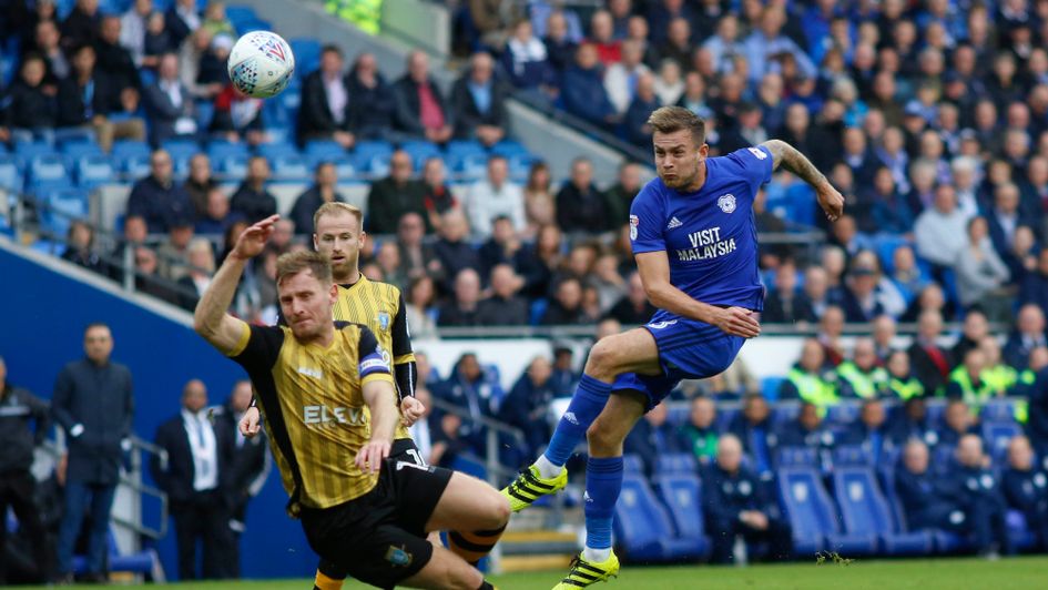Cardiff's Joe Ralls shoots