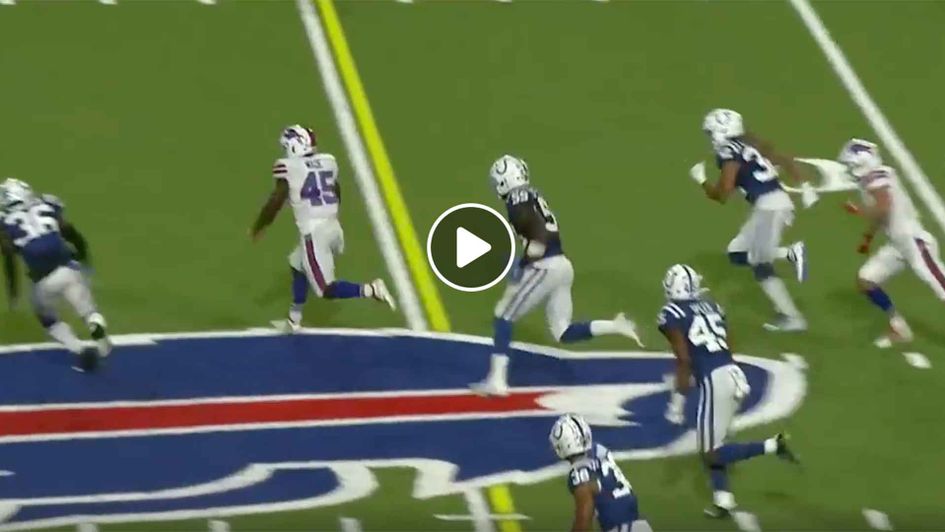 Christian Wade makes an instant impact in the NFL with a dream Buffalo Bills debut