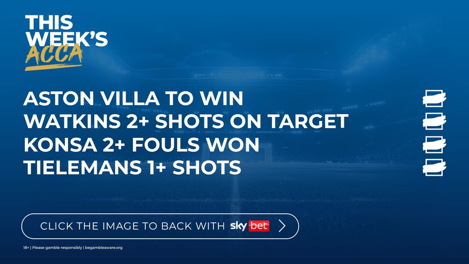 CLICK HERE to back our 9/1 bet builder!