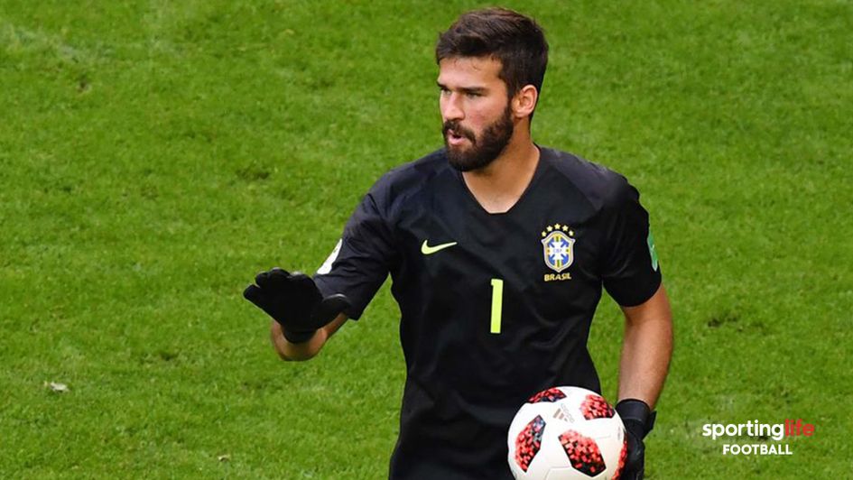 Liverpool are chasing Roma goalkeeper Alisson Becker