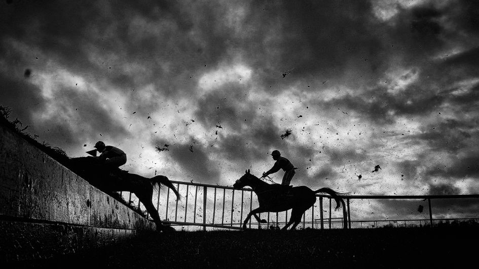 A general view of the action from Fairyhouse on Sunday
