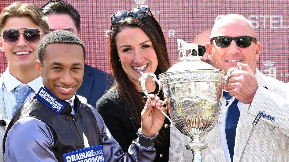 Rebecca Menzie: Two-year-old stable tour (Photo credit: Alan Wright)