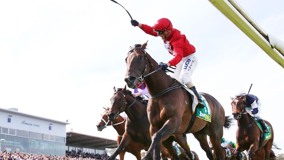Runaway wins the Geelong Cup