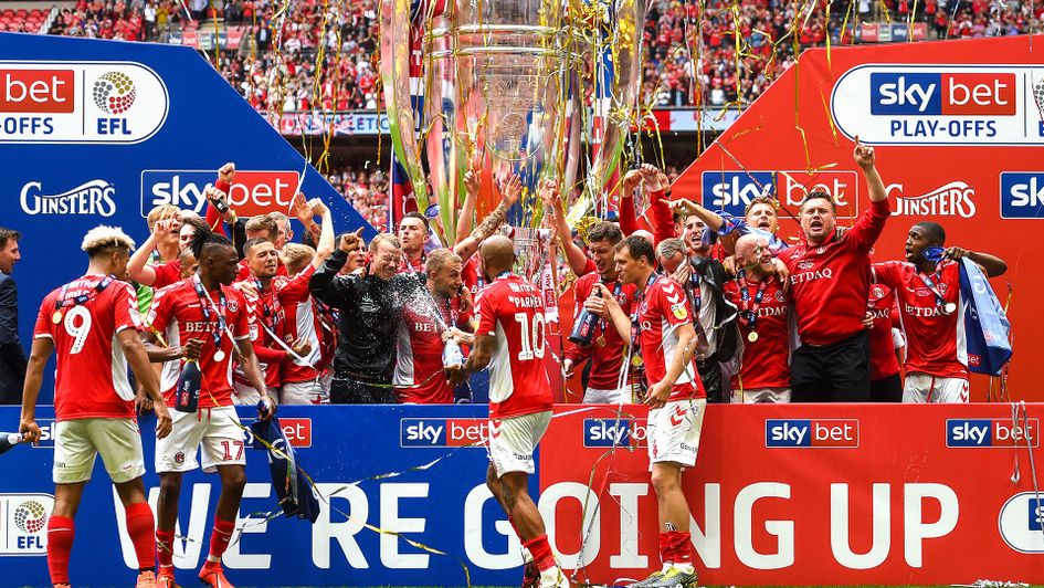 Charlton will return to the Sky Bet Championship after a four year absence