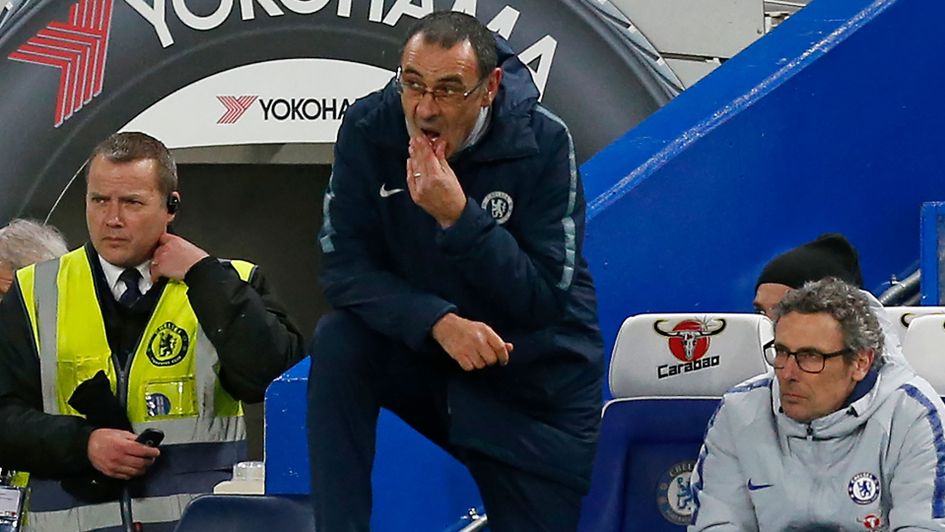 Maurizio Sarri's Chelsea have lost three of their last five games in all competitions