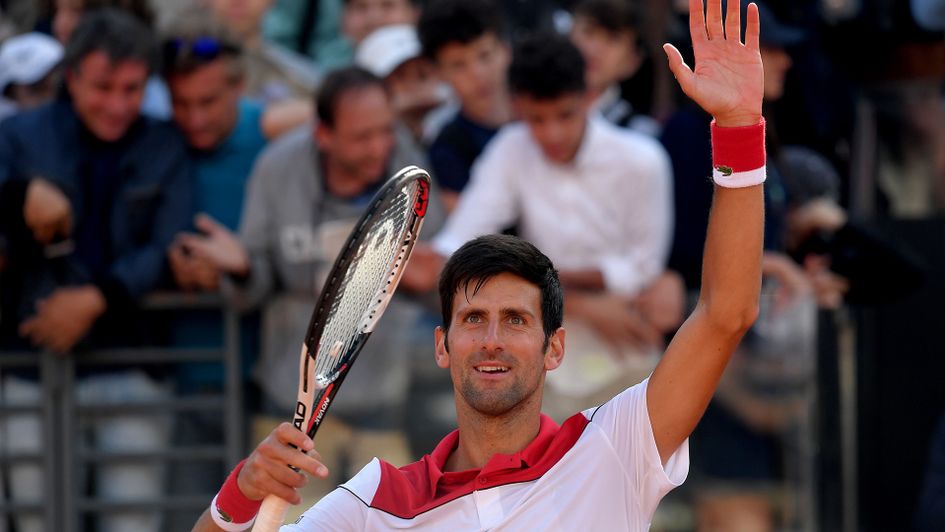 Novak Djokovic: The Serbian advances in Rome