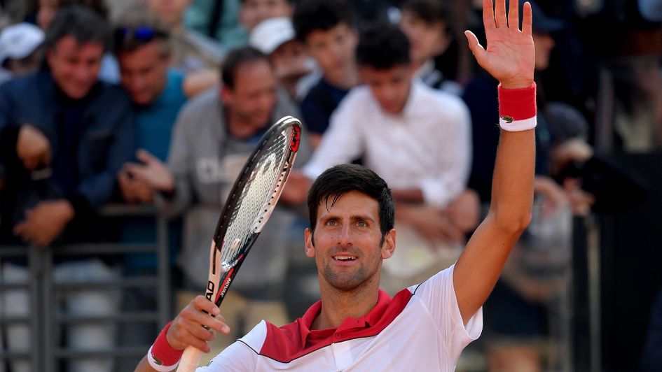 Novak Djokovic: The Serbian advances in Rome