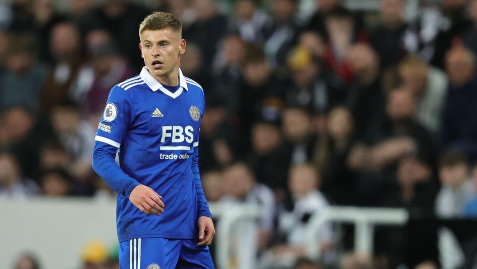 Harvey Barnes in action against Newcastle