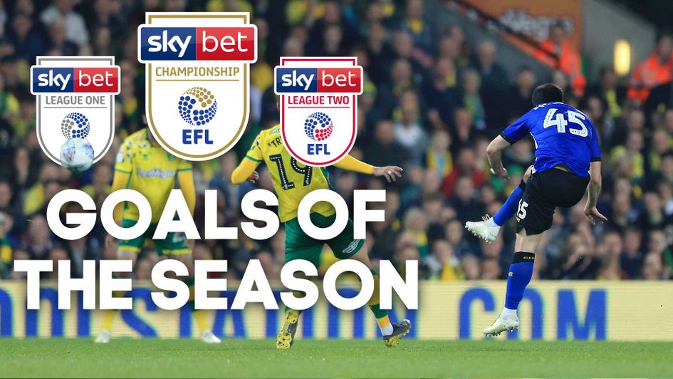 Scroll down to watch all the Goal of the Month winners from the EFL season