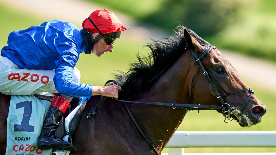 Adayar gave Adam Kirby a memorable moment at Epsom