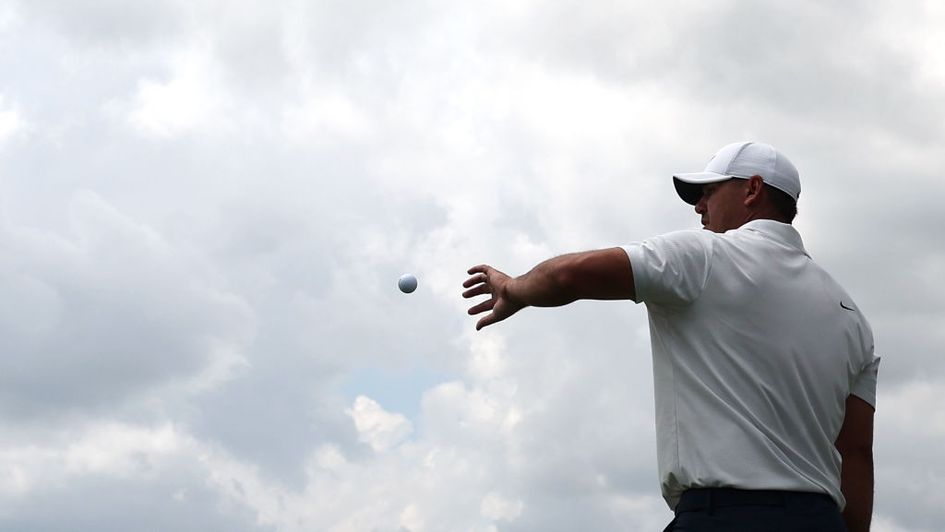 Brooks Koepka is out on his own at Augusta