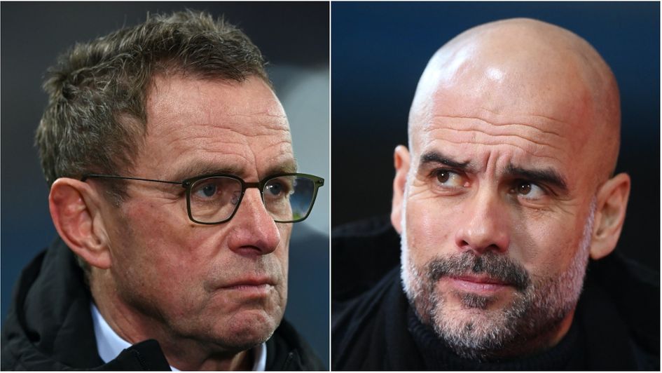 Ralf Rangnick and Pep Guardiola face-off for the first time on Sunday