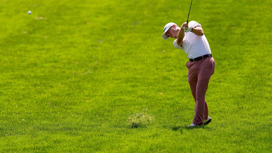 Justin Thomas during his brilliant finish to the PGA