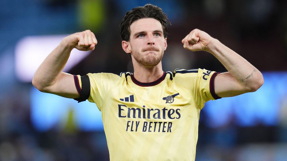 Arsenal midfielder Declan Rice