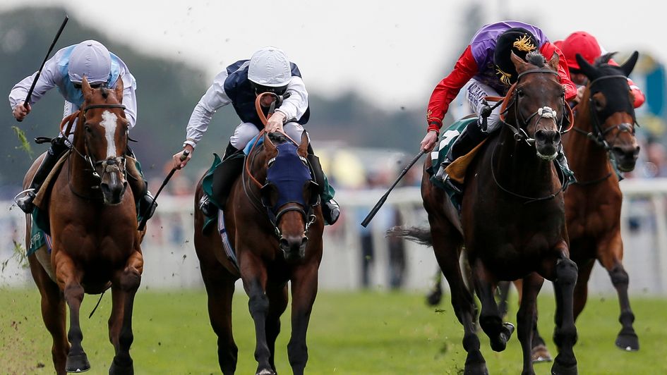 Montaly (l) draws alongside St Michel and Dartmouth