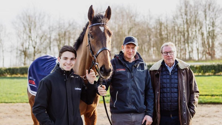 Ben Jones, The Jukebox Man, Ben Pauling and Harry Redknapp (Megan Dent Photography/The Jockey Club)