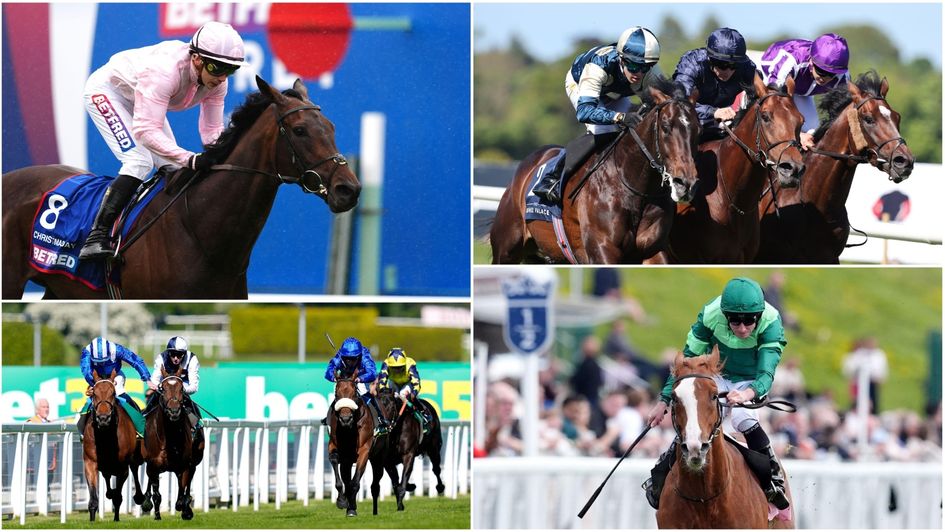 Who wins the Irish Derby at the Curragh?