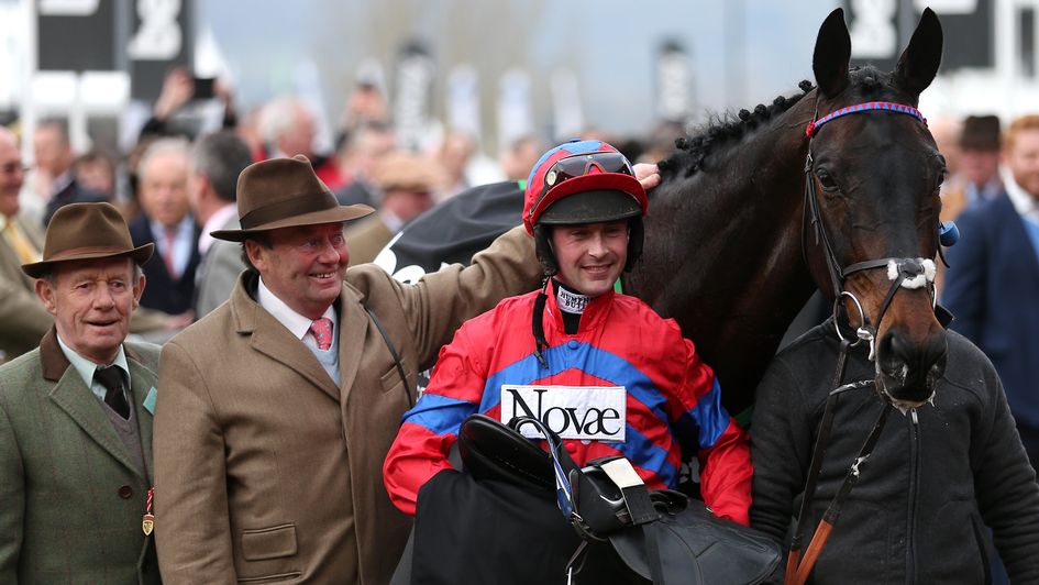 Connections celebrate Sprinter Sacre's second Champion Chase success