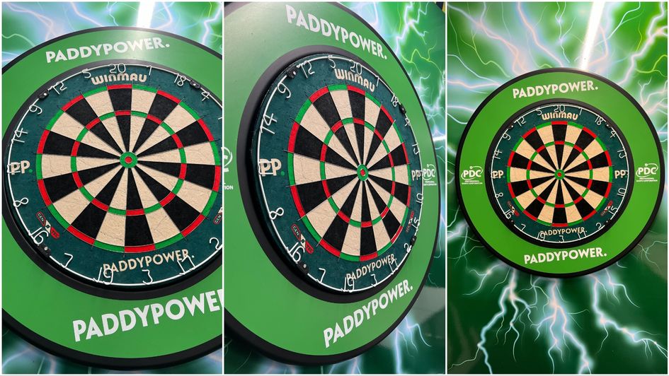 Win a Paddy Power-sponsored Winmau board (surround not included)