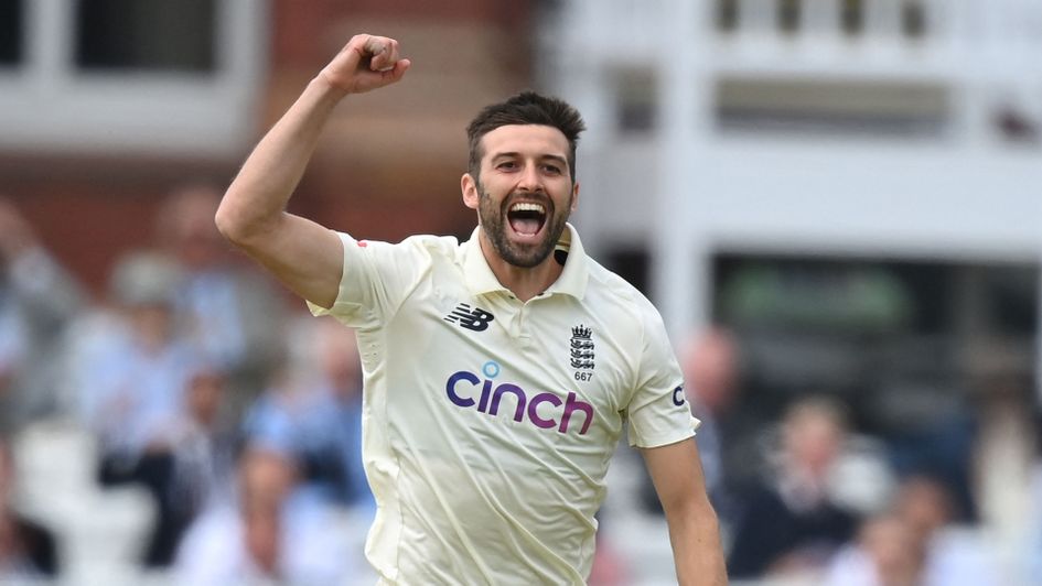 England bowler Mark Wood