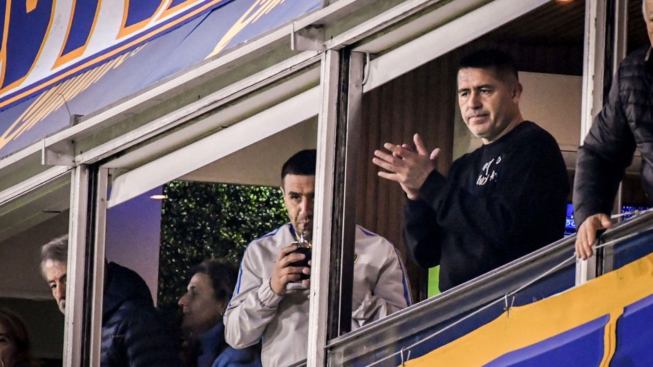 Boca Juniors president Juan Riquelme