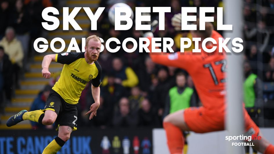Our goalscorer picks for the latest round of Sky Bet EFL fixtures
