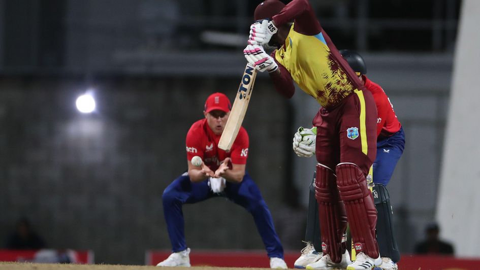 Action from the second T20 as England fell 2-0 behind in the series