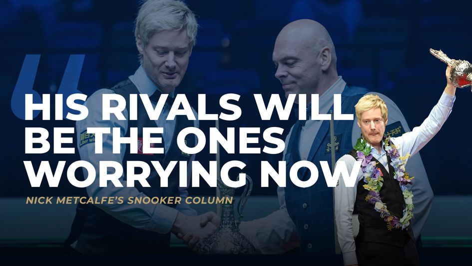 Neil Robertson is in great form right now